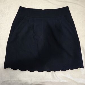 Loft Scallop Hem Skirt